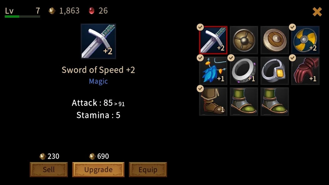 Warrior In Dungeon APK screenshot 4