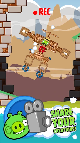Bad Piggies HD screenshot 5