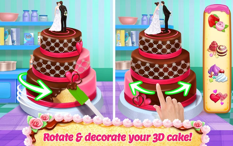 Real Cake Maker 3D - Bake, Design & Decorate screenshot 1