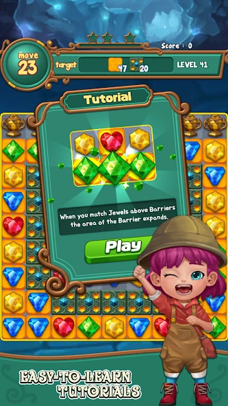 Jewels fantasy: match 3 puzzle screenshot 4