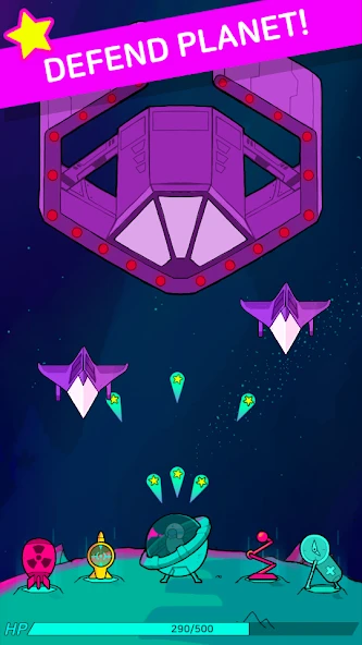 Stellar! - Infinity defense screenshot 1