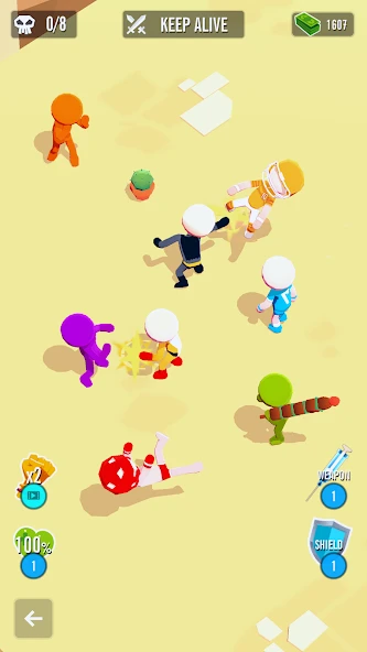 Stickman 3D - Street Gangster screenshot 5