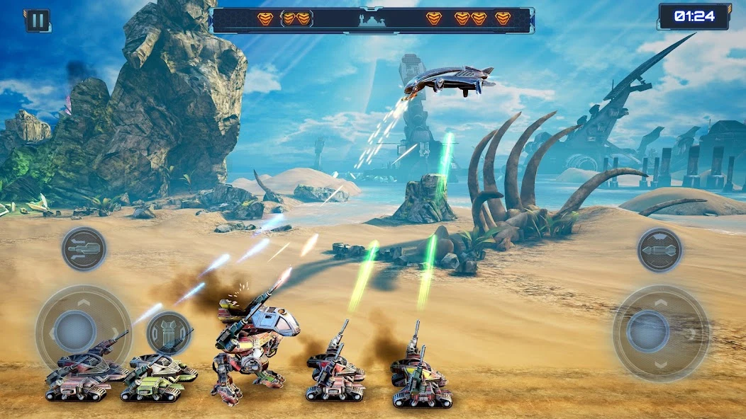 Red Siren: Space Defense screenshot 3