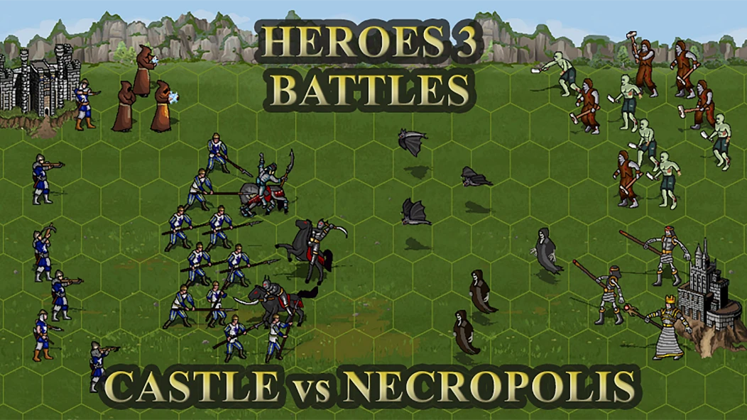 Castle fight: Heroes 3 medieval battle arena screenshot 4