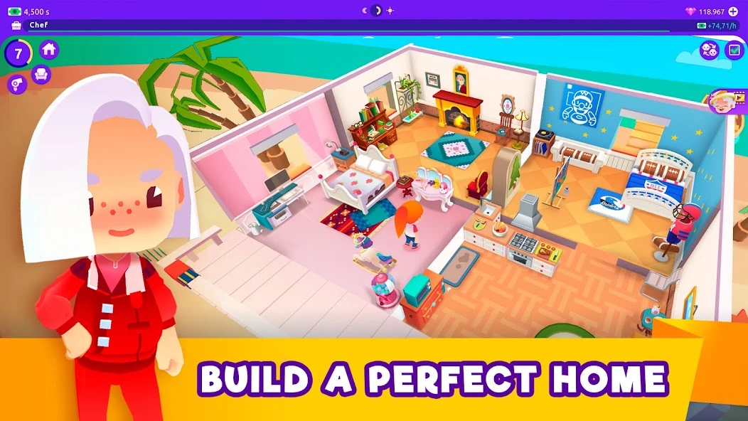 Idle Life Sim - Simulator Game screenshot 1