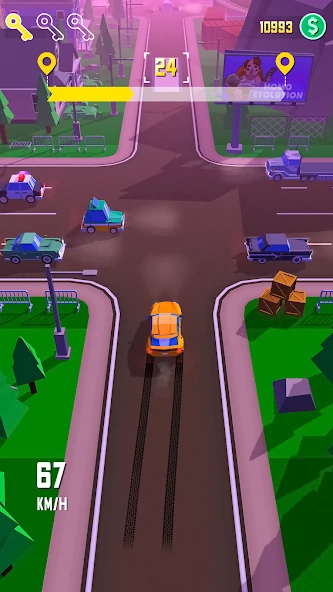 Taxi Run - Crazy Driver screenshot 1