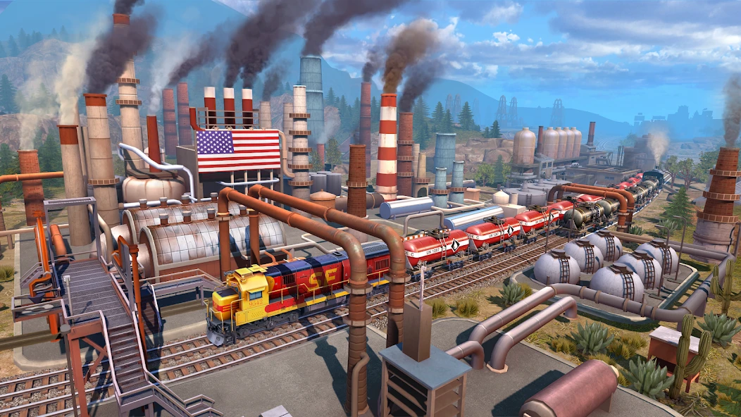 Railroad Empire: Train Game APK screenshot 5