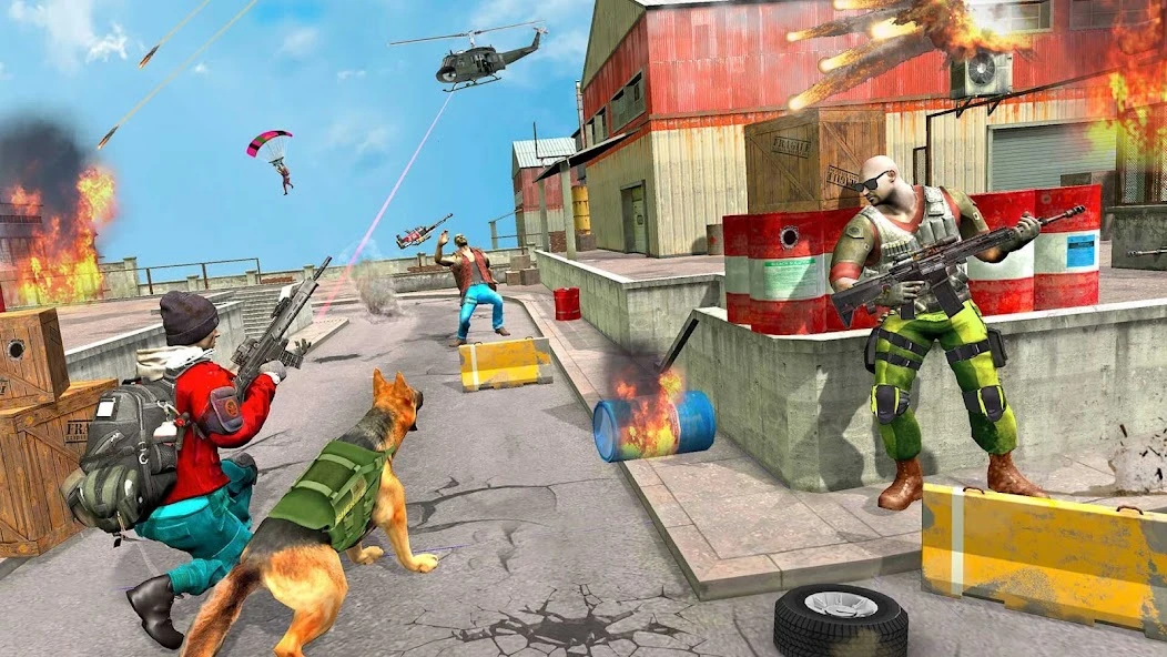 US Army Commando Battleground Survival Mission screenshot 2