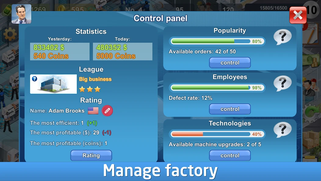 Industrialist – factory development strategy screenshot 5