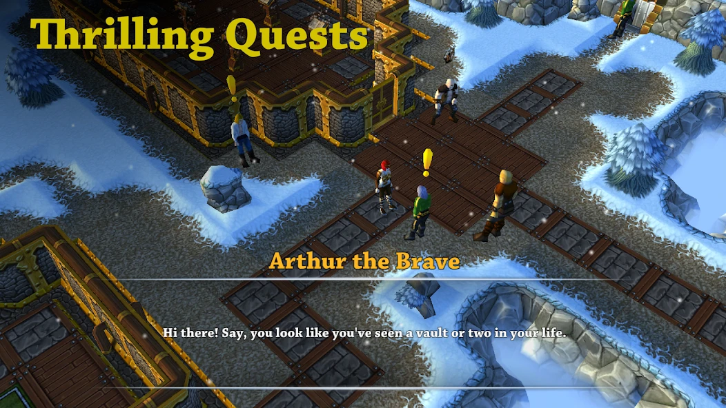 Rimelands – Hammer of Thor RPG APK screenshot 4